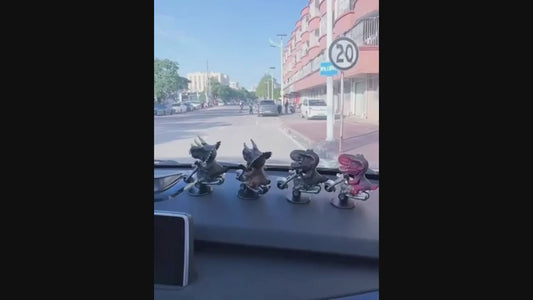 360 Rotating Dinosaur T-Rex Motobike Rider